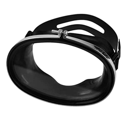 freneci Maschera da Immersione Ovale Classica Maschera da Immersione in Silicone Comfort Fit Antiappannamento Lente in Vetro temperato Snorkeling e Pe precio