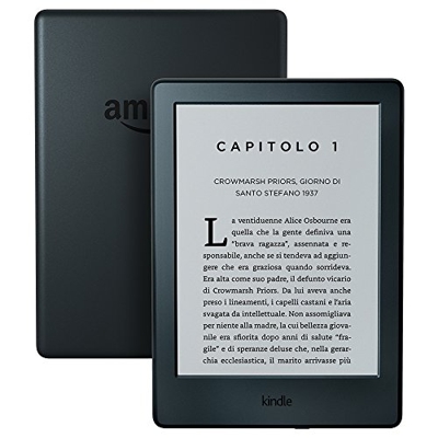 Kindle Ricondizionato Certificato, schermo touch da 6" (15,2 cm) anti riflesso, Wi-Fi (Nero) - Con offerte speciali (generazione precedente – 8ª)