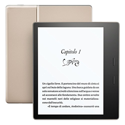 Kindle Oasis - Resistente all’acqua, 32 GB, connettività Wi-Fi (generazione precedente - 9ª)