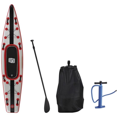 Tavola Stand Up Paddle Gonfiabile Sup wave K1 - 365 x 76 x 15 cm - Rouge