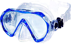 AQUAZON Beach Maschera da Snorkeling Junior Medium, Maschera Subacquea, Occhiali da Nuoto, Maschera da Sub per Bambini, Ragazzi da 7 a 14 Anni, Vetro  características