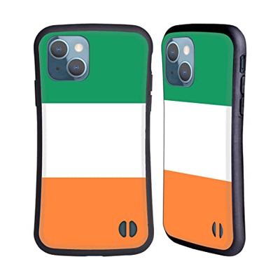 Head Case Designs Irlanda Bandiere dei Paesi 1 Cover Ibrida Compatibile con Apple iPhone 13