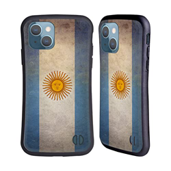 Head Case Designs Argentina Bandiere dei Paesi Grunge 1 Cover Ibrida Compatibile con Apple iPhone 13 precio