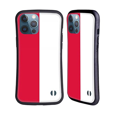 Head Case Designs Polonia Bandiere dei Paesi 2 Cover Ibrida Compatibile con Apple iPhone 13 PRO Max