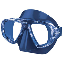 SEAC Extreme, Subacquea e Pesca in Apnea Si Adatta a Maschera Graduata con Lenti Ottiche Opzionali Unisex Adulto, Camo Blu, Standard características