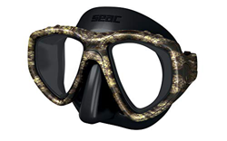 SEAC One, Maschera Sub per Immersioni Subacquee e Snorkeling con Custodia, Predisposizione Graduata per Miopia Unisex Adulto, Camo Nero precio