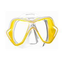 Mares 411052, Maschera Unisex – Adulto, Giallo Chiaro Wh, Taglia Unica precio