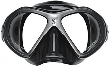 SCUBAPRO - Maschera Spectra Mini, Colore: Nero, Argentato