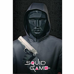 Squid Game Poster Mask Man precio