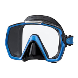 Tusa Freedom HD – Maschera sub subacquea snorkeling unisex adulto, Blu e Nero características