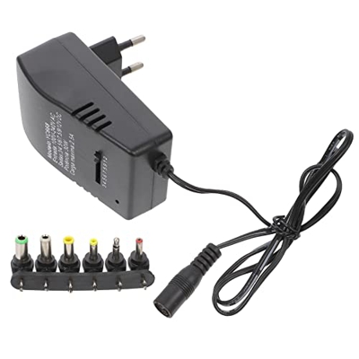 Angoily 30W 3V 4. 5 V 5 V 6V 7. 5 V 9V 12V Tensione Regolabile Adattatore Universale AC/DC Adattatore Alimentazione per L' Elettronica Domestica