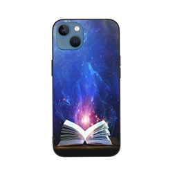 POLOCO Magic Book - Custodia per iPhone 13, in acrilico, ultra sottile, antiurto, per iPhone da 13 a 6,1 pollici, motivo: libro magico da 13 a 6,1 pol precio