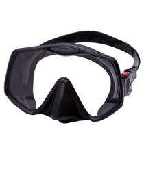 Atomic Aquatics Frameless 2 Mask - Black/Clear características