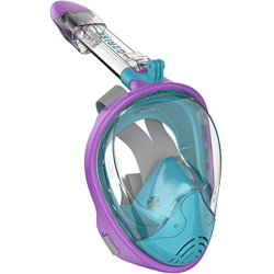 G2RISE Maschera da Snorkeling Pieno Facciale, Maschera Subacquea Set con Supporto per Lo Snorkeling Rimovibile, Antiappannamento e Design Pieghevole p en oferta