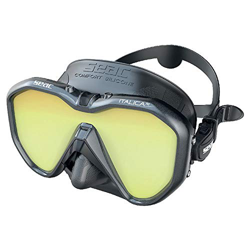 Seac Italica50, Maschera Sub per Immersione Subacquea Professionale, Ricreativa e Snorkeling en oferta