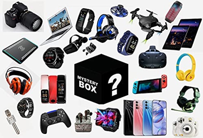 XSPBWO Scatola misteriosa Lucky Box, an Interesting And Exciting Lucky Box, Mobile Phone, Bluetooth Speaker, Digital Camera And Electronic Products Wi