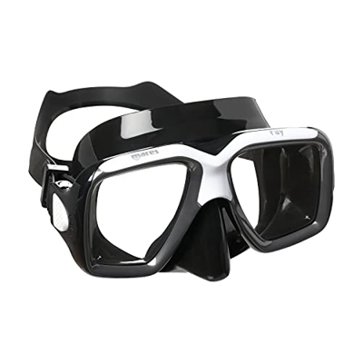 Maschera Mares Aquazone Ray, Maschera Snorkeling Adulto - Unisex, Antracite/Nero