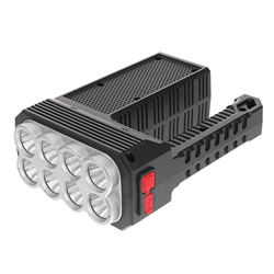 Angoily Spotlight a LED Ricaricabile Alimentato Solare: Torcia Elettrica Super Luminosa Searchight Handheld Impermeabile per La Pesca del Campeggio al precio