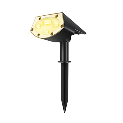 YARNOW Faretti del Paesaggio Impermeabile Lampade da Giardino Wireless Alimentato Ad Energia Solare/Illuminazione per Il Patio Stradale Passerella per