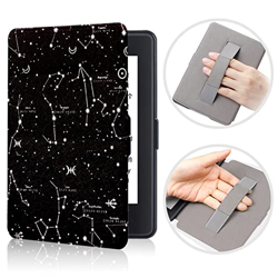 E-book coperchio di protezione Cassa intelligente con cinturino a mano Copertura magnetica, for Kindle Paper BACKS 5/6 / 7 °, for Paperwhite DP75SDI.  precio