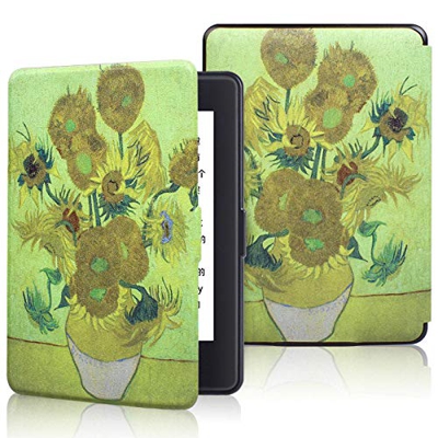 Custodia Per 6.8'' Kindle Paperwhite 11A Generazione 2021 - Riproduzione Di Opere D'Arte Van Gogh Stampa Copertina In Pelle Pu M2L3Ek, Guscio Flip Int