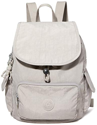 Kipling City Pack S, Backpacks Donna, Grigio, 19x27x33.5 cm