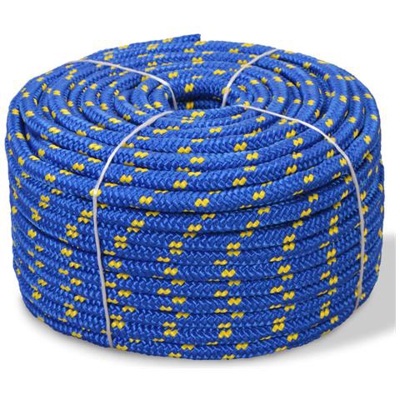 Corda Nautica In Polipropilene 16 Mm 250 M Blu