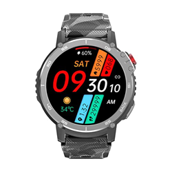 Smartwatch, 1,6'' Orologio Fitness Donna Uomo con Contapassi Saturimetro Sonno Cardiofrequenzimetro da Polso, Activity Fitness Tracker Contapassi Cron en oferta