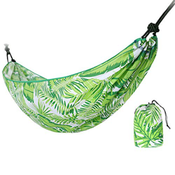 Altalene Banana Leaf Outdoor Hammock Swing Portable Camping Travel Hammock Prevenzione del Rollover Prevention Indoor ED Swing Swing 90.5X39.3 Pollici en oferta