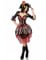 Costume pirata con corsetto rosso sexy donna precio