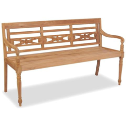 Panchina Batavia 150 cm in Teak en oferta