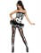 Costume da scheletro sexy donna Halloween en oferta