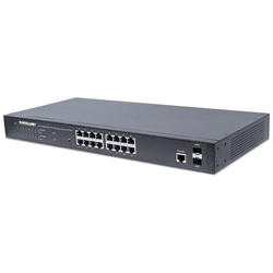 I-SWHUB POE-341 - Web Smart Switch 16 Porte Gigabit Ethernet PoE+ con 2 Porte SFP precio