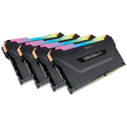 Memoria Dimm Vengeance RGB PRO 32 GB (4x 8 GB) DDR4 3600 MHz CL18 Colore Nero en oferta