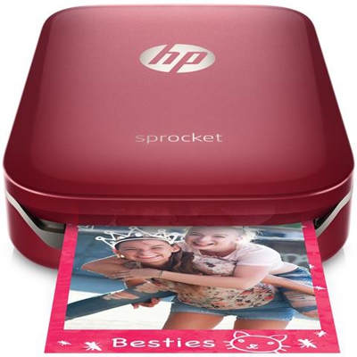 Sprocket Stampante Fotografica Istantanea Portatile per foto formato 5,1x7,6cm Rosso