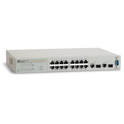 Ethernet Switch Allied Telesis WebSmart AT-FS750/16 16 Porte Gestibile - 18 x RJ-45 - 2 x Slot espansione - 10/100/1000Base-T - Parato montabile, Rack-Montabile características