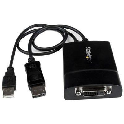 Adattatore convertitore video attivo DisplayPort a DVI Dual Link - DP a DVI-D - 2560x1600