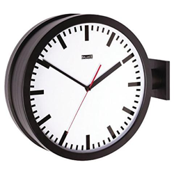 176224 Quartz Wall Clock Cerchio Nero, Bianco Orologio da Parete características