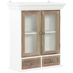 Armadietto Bianco 49x22x59 Cm In Legno Massello precio