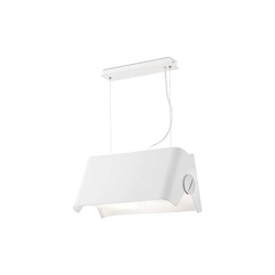 Papillon 29294-a Sospensione, 20 W Ha Metã  Dell'impedenza, Opal In Policarbonato, Colore: Bianco en oferta