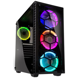 Case Observatory RGB Midi-Tower E-ATX / ATX / Micro-ATX / Mini-ITX 1 Porte USB 3.0 Colore Nero (Finestrato) precio