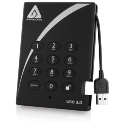 Hard Disk Esterno Aegis Padlock 1 TB Interfaccia USB 3.0 Buffer 8 MB 5400 Rpm precio