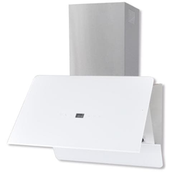 Cappa Vetro Temperato Bianco Con Display 600 Mm en oferta