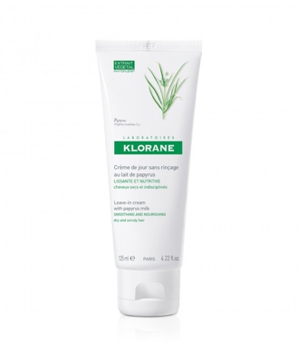 Klorane Crema Da Giorno Senza Risciacquo Al Latte Di Papiro 125ml