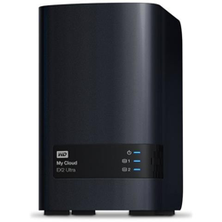 NAS My Cloud EX2 Ultra 2 Slot Hard Disk 3.5'' Hot Swap 6 TB (3 TB x 2) 1 Porta Gigabit Ethernet / 2 Porte USB 3.0 características