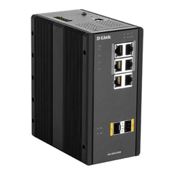 DIS-300G-8PSW Switch L2 Gigabit Ethernet 8Porte con 6 x 10/100/1000 (PoE) + 2slot 100/1000 SFP Dedicate características