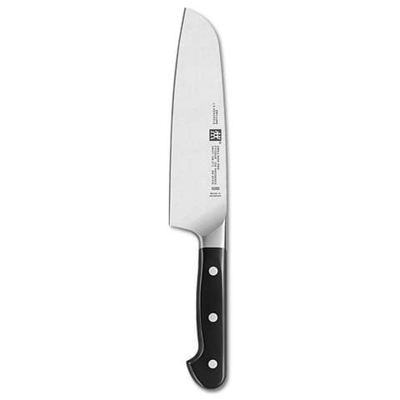 Coltello Santoku in Acciaio Inossidabile Lama 18cm - Linea Pro