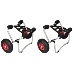 Carrello Per Kayak 2 Pz Alluminio en oferta