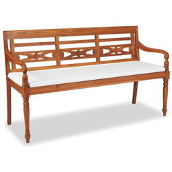 Panchina Batavia con Cuscini 150 cm in Teak precio