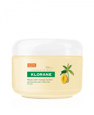 Klorane Maschera Al Burro Di Mango Nutritiva E Riparatrice 150ml